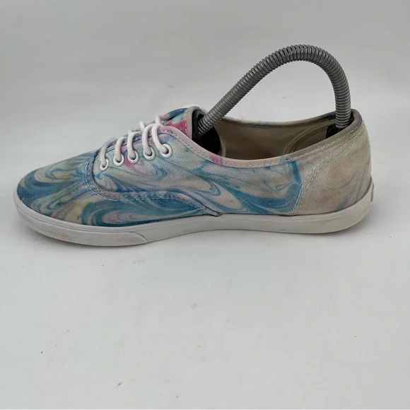 Van’s Unisex Adults Isotoner Swirl Canvas Low Top Lace-Up Sneakers M/7.5 | W/9 - Picture 8 of 14